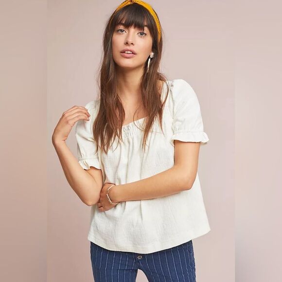 Anthropologie Tops - Anthropologie Current Air Borsh Top Size Small
